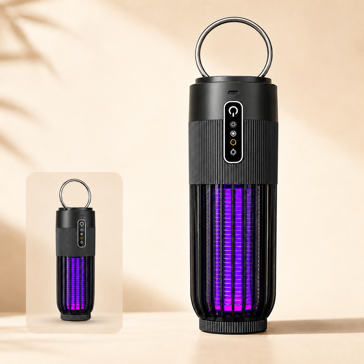Lámpara antimosquitos solar de 2500V